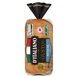 D’Italiano Pain à tranchés épais style brioche 620 g, 0,64 $/100g