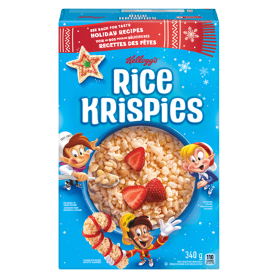 Kellogg’s Rice Krispies Céréales Rice Krispies 340 g, 1,03 $/100g