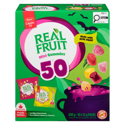 Dare RealFruit Halloween Mix Pack 600 g, $2.17/100g