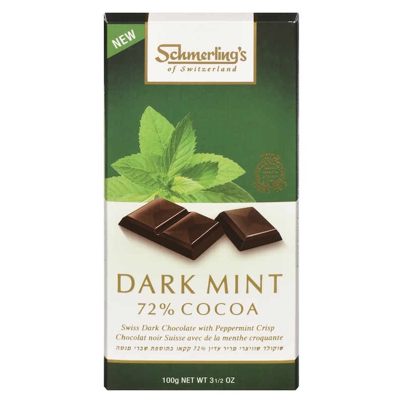 Swiss Dark Chocolate With Peppermint Crisp Dark Mint