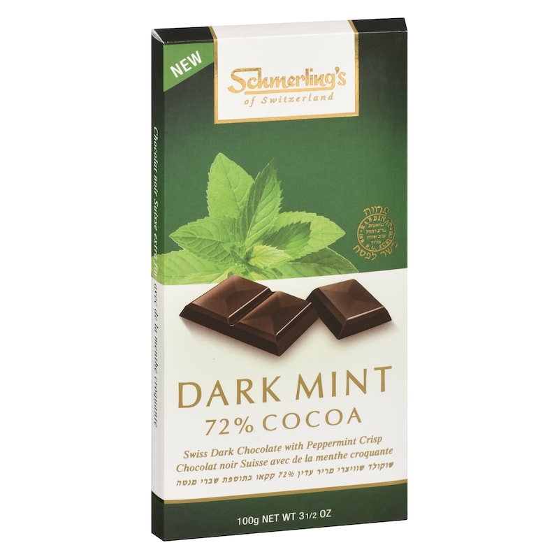 Swiss Dark Chocolate With Peppermint Crisp Dark Mint