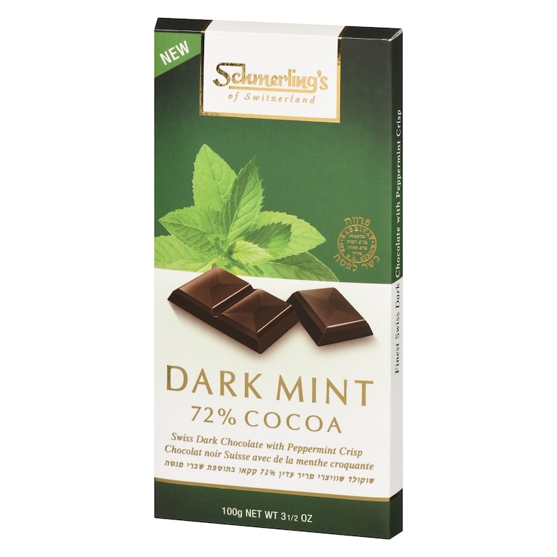 Swiss Dark Chocolate With Peppermint Crisp Dark Mint