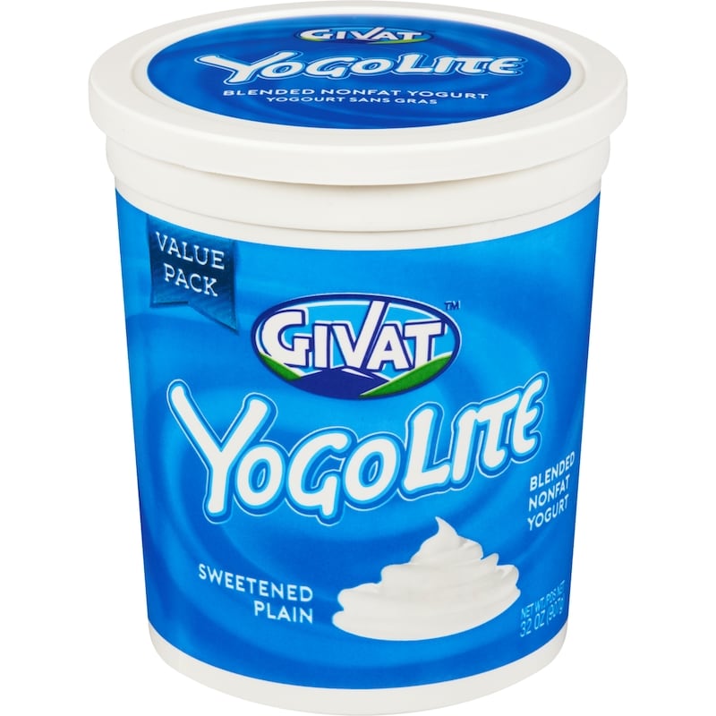 Yogolite Blended Nonfat Yogurt Sweetened Plain Value Pack