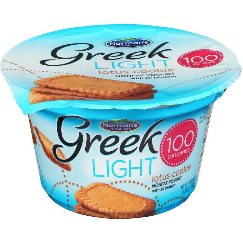 Greek Light Nonfat Yogurt Lotus Cookie