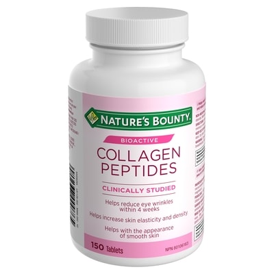 Nature's Bounty Collagen Peptides, Bioactive, Tablets 150 ea, $0.21/1ea