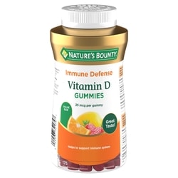 Vitamin D3 1000 Iu Gummies, Value Size, Helps Support Bone Health, Strawberry, Orange & Lemon Flavoured, Ummies