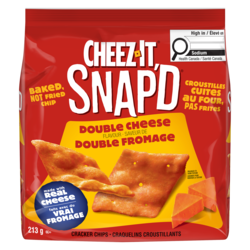 Cheez-It Crackers Double Cheese Flavour Snack 213 g, $2.11/100g