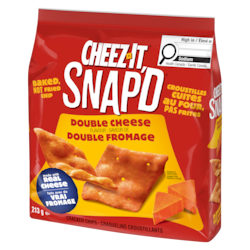 Cheez-It Crackers Double Cheese Flavour Snack - 213 g | Fortinos