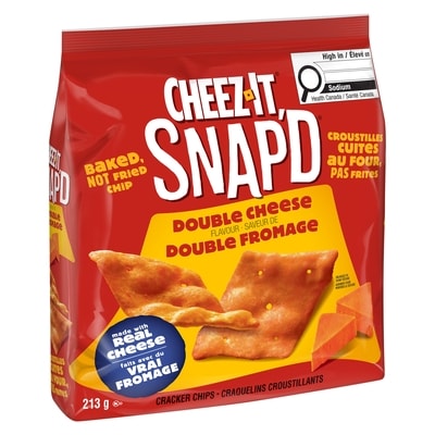 Cheez-It Craquelins collation doublement fromagés 213 g, 2,58 $/100g