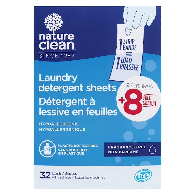 Laundry Detergent Strips fragrance-Free