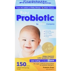 Baby Liquid Probiotic Drops for Healthy Digestion and Colic Symptom Relief
