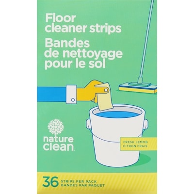 Nature Clean Bandes de nettoyage pour le sol citron frais 1 ea, 9,99 $/1ch