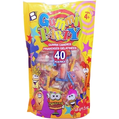 Brands Unlimited Gummi Candies, 40 Pack 320 g, $1.72/100g