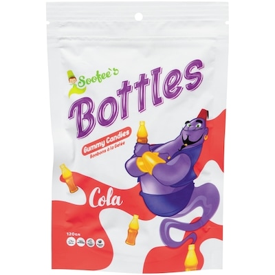 Soofee's Gummy Candies Bottles Cola 120 g, $1.66/100g
