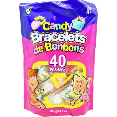 Brands Unlimited Candy Bracelets, 40 Pieces 400 g, $2.07/100g