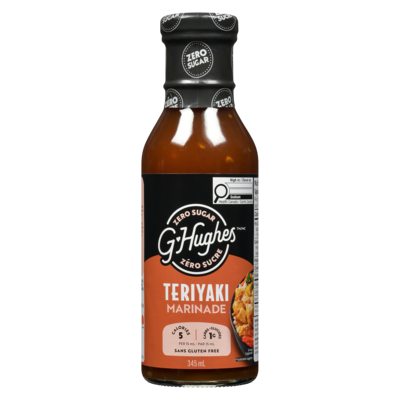 G Hughes Smokehouse Sugar Free Teriyaki Marinade 367 g, $2.18/100g