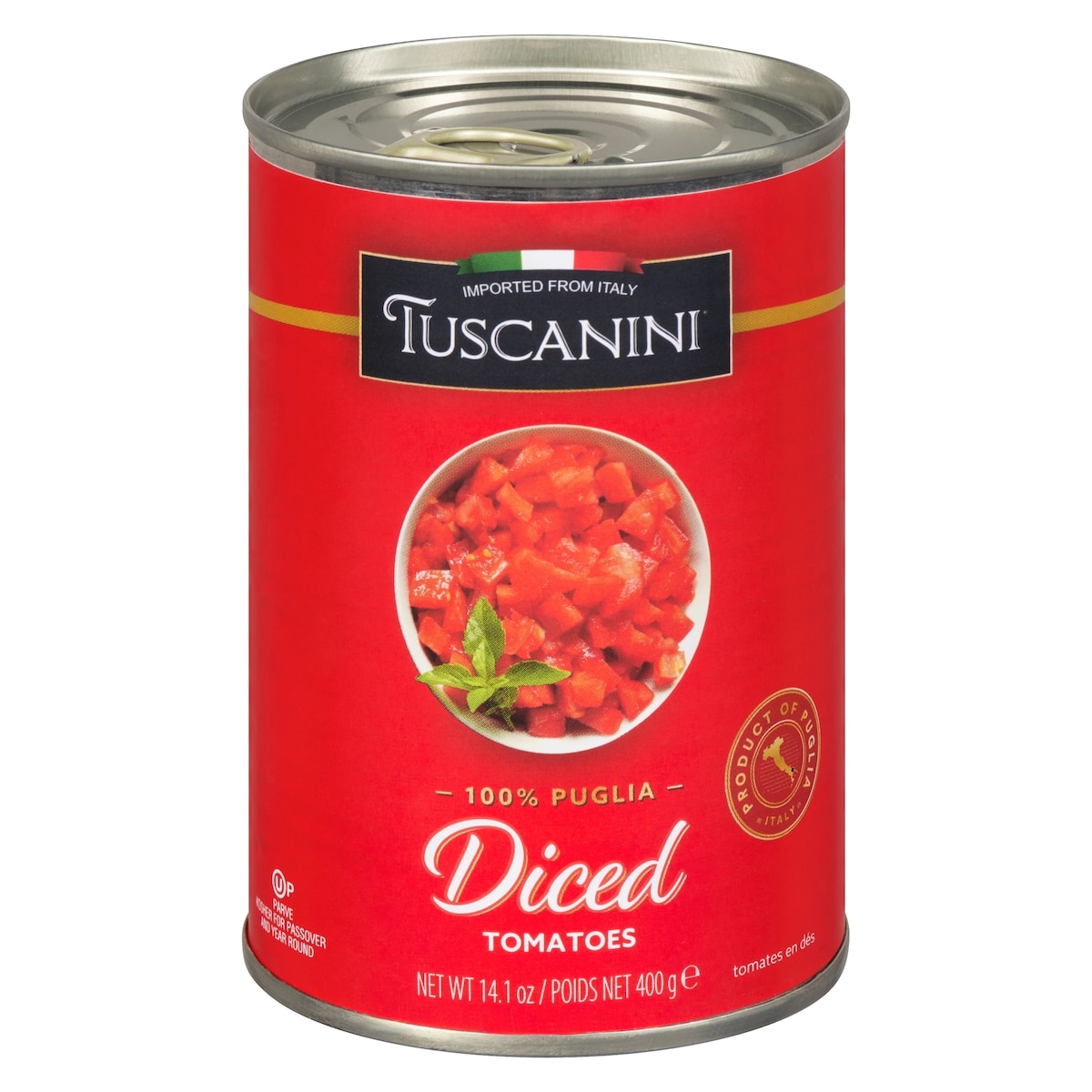 Tuscanini Tomates en dés 400 g, 1,25 $/100g