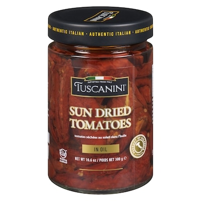 Tuscanini Tomates séchées au soleil dans l'huile 300 g, 5,66 $/100g