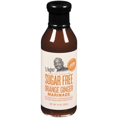 G Hughes Smokehouse Sugar Free Orange Ginger Marinade 367 g, $2.18/100g