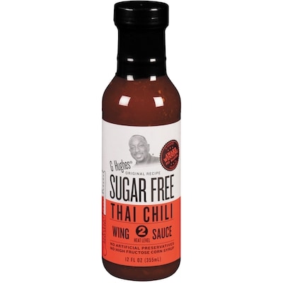 G Hughes Smokehouse Sans Sucre Sauce aux ailes de chili thaï 355 ml, 2,25 $/100ml