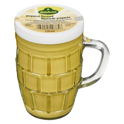 Kuhne Tasse à bière à la moutarde préparée 250 ml, 2,20 $/100ml