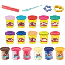 Hasbro Play-Doh Sparkle and Scents Variety Pack of 16 Cans ea