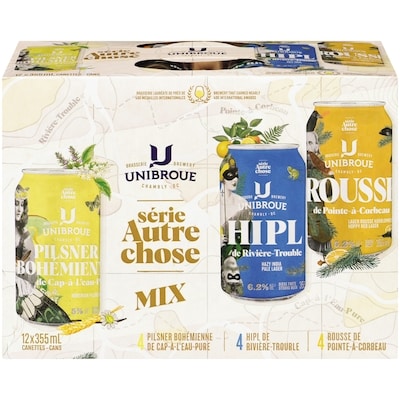 Unibroue Bière Unibroue Autre Chose, caisse mixte (Pièce d’identité requise au moment du ramassage) 12x355.0 ml, 0,45 $/100ml