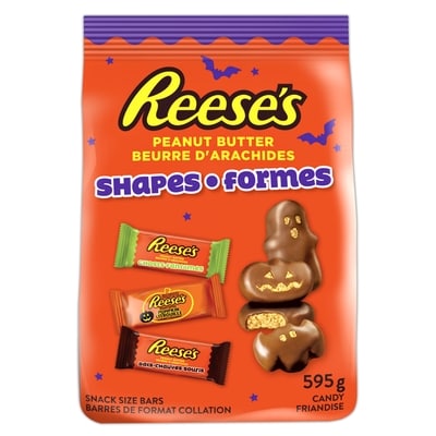 Reese's Halloween Peanut Butter Shapes 595 g, $2.18/100g