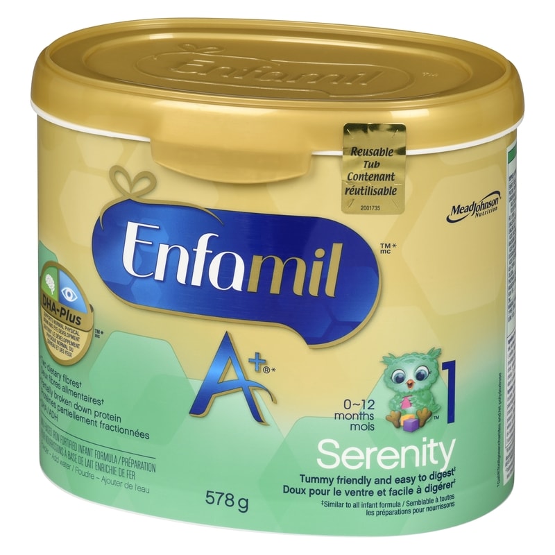 A+ Milk-Based Iron Fortified Infant Formula Serenity 0-12 Months 