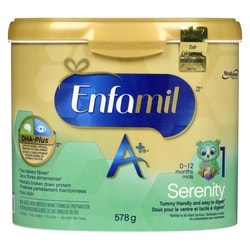 Enfamil A+ Milk-Based Iron Fortified Infant Formula Serenity 0-12