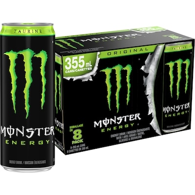 Monster Energy Original 8x355.0 ml, $0.74/100ml
