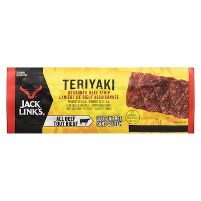 Jack Links Beef Steak Strip Teriyaki 25 g, $9.96/100g