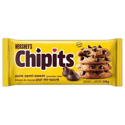 Hershey’s Brisures De Chocolat Pur Mi-Sucré Chipits 270 g, 2,77 $/100g