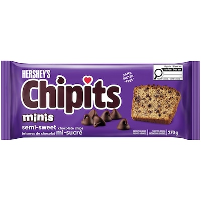 Hershey's Chipits Semi-Sweet Minis Chocolate Chips, 270G 270 g, $2.59/100g