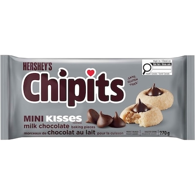 Hershey's Chipits Mini Kisses Baking Pieces, 270G 270 g, $2.22/100g