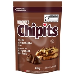 Hershey's Chipits Milk Chocolate Chips 835 g, $2.15/100g