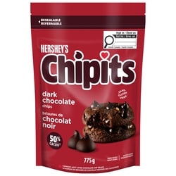 Hershey's Chipits Dark Chocolate Chips 775 g, $2.32/100g