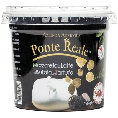 null Ponte Reals Buffalo Mozzarella di Latte with Truffle 125 g, $7.19/100g