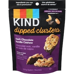 Dipped Clusters™ Dark Chocolate Vanilla Cashew