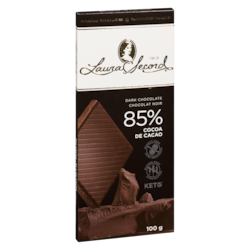 LAURA SECORD Dark Chocolate 85% Cocoa - 100 g | Maxi