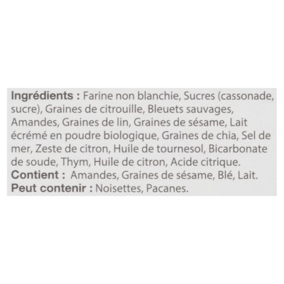 Lesley Stowe Raincoast Crisps bleuets sauvages et amandes