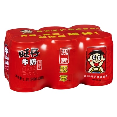 Want Want Milk Flavoured Drink 6x245.0 ml, $0.75/100ml