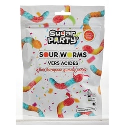 Gummy, Sour Worms
