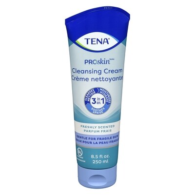 TENA ProSkin crème nettoyante parfum frais 250 ml, 5,20 $/100ml