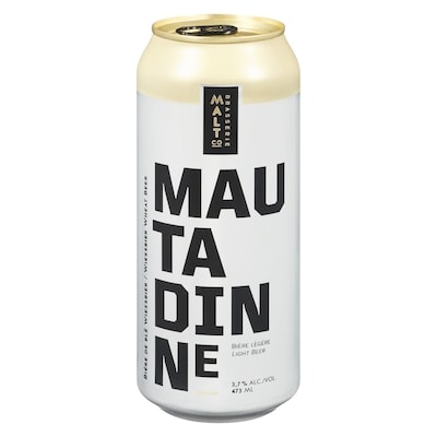 null Bière légère mautadinne (Pièce d’identité requise au moment du ramassage) 473 ml, 0,85 $/100ml