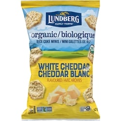 Rice Cake Minis White Cheddar Flavoured Organic