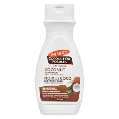 Palmer’s Coconut oil formula lait hydratant corps 250 ml, 2,80 $/100ml