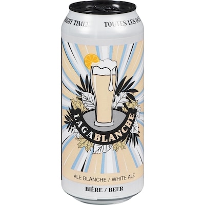 null Bière lagablanche ale blanche (Pièce d’identité requise au moment du ramassage) 473 ml, 0,85 $/100ml