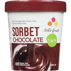 Solo Fruits Sorbet au chocolat solf bio 500 ml, 1,40 $/100ml