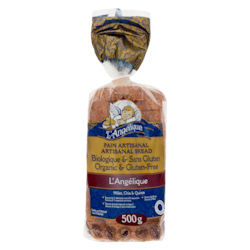 L Angelique L ANGELIQUE PAIN BIO SANS GLUT 500 g, 2,00 $/100g